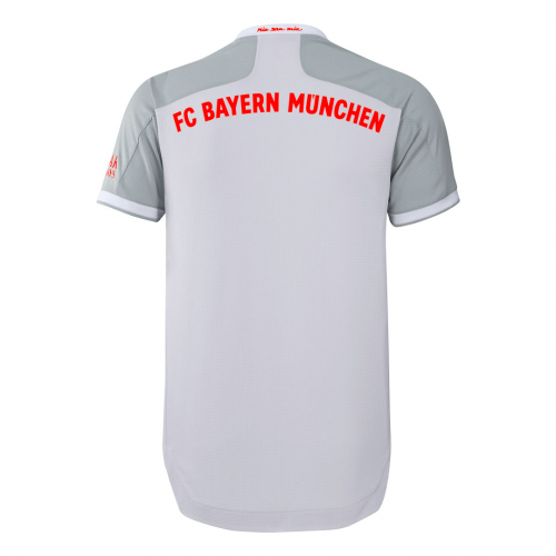 Bayern Munich 20-21 Away White Soccer Jersey Shirt (Player Version) - Click Image to Close